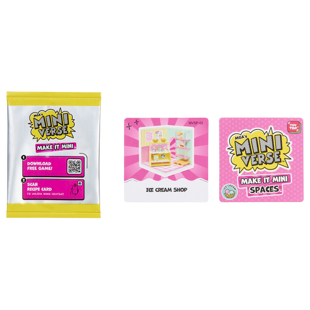 Miniverse Make It Mini Spaces Ice Cream Parlour playset