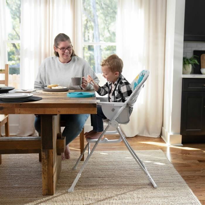 BABY EINSTEIN NEPTUNE High chair for babies from 6 months to 3 years old, including: water mat, safety plate, tray and storage pocket