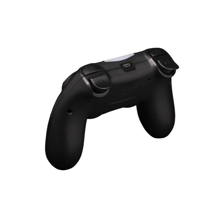 Wireless PS4 Game Controller - K-PAD-THORIUM - Black - Bluetooth - Long-Life Rechargeable Battery - Integrated Vibrations