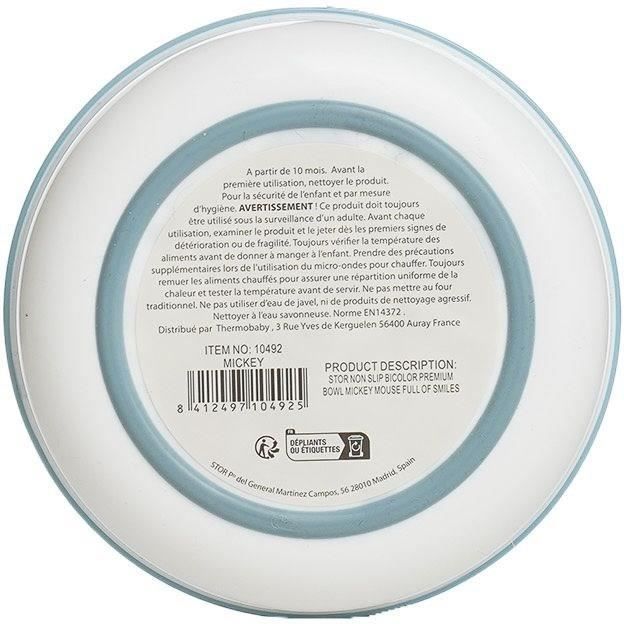 PIECE MEAL SET MICKEY CUP / BOWL / PLATE - Set 3pcs Non-Sl