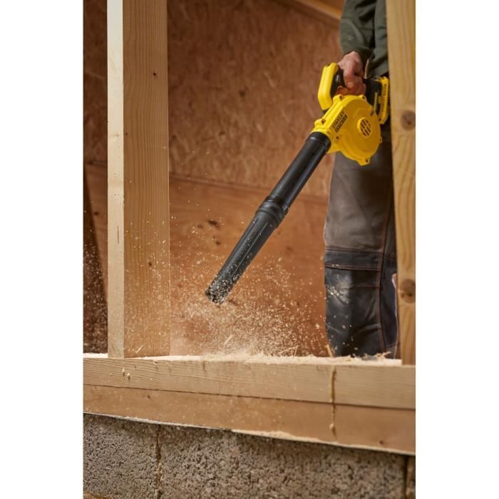 V20 Blower 288 km/h - Lithium 18V - Without Battery STANLEY FATMAX - SFMCBL01B-XJ