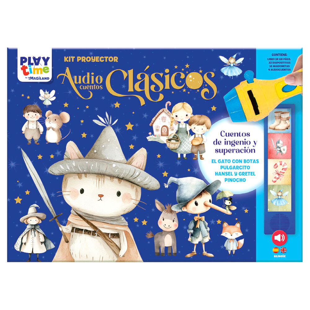 Ingenuity and Overcoming Stories audio story projector kit