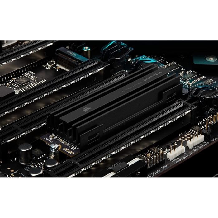 Corsair DISC SSD MP600 PRO LPX - 1TB M.2 NVME PCIe Gen. 4 x4 - Optimized for PS5 (CSSD -F1000GBMP600PLP)