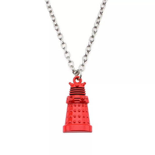 Doctor Who Red Dalek 3D Pendant Necklace