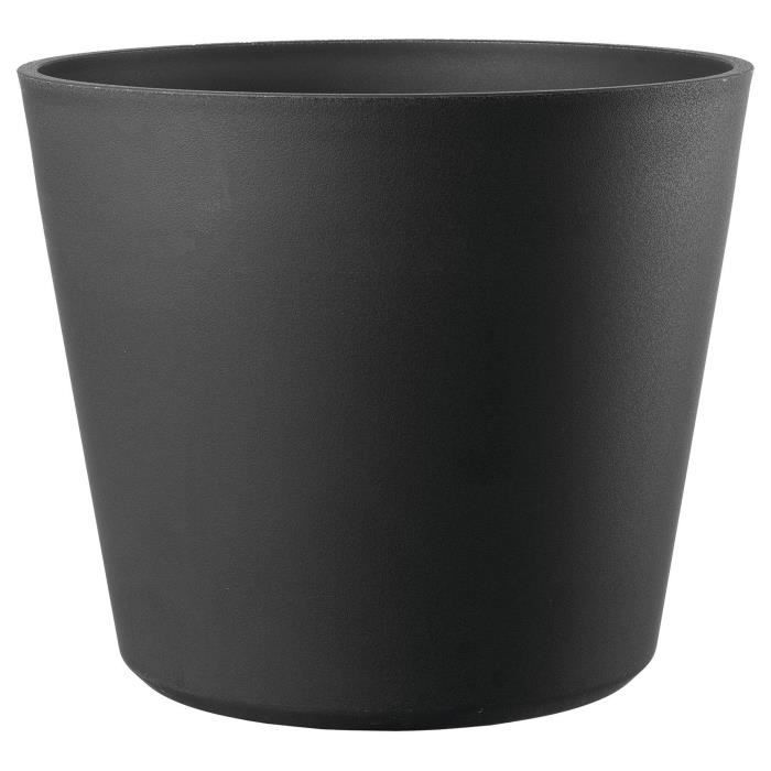 Flower pot - DEROMA - Origin - 24 L - Anthracite
