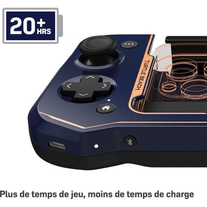 Wireless game controller - TURTLE BEACH - Atom - Cobalt Blue - For iOS mobile