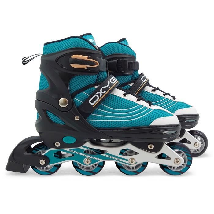 Adjustable semi-soft In-line inline skate - size 42-45 - SKIDS CONTROL OXYGEN - OX794303