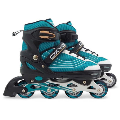 Adjustable semi-soft In-line inline skate - size 42-45 - SKIDS CONTROL OXYGEN - OX794303