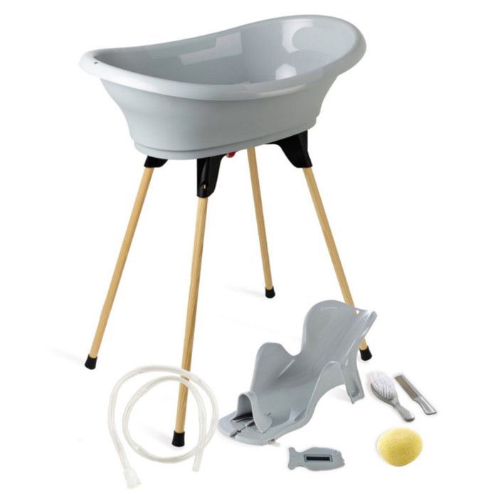 THERMOBABY BATH PACK VASCO 7 IN 1 CHARM GRAY