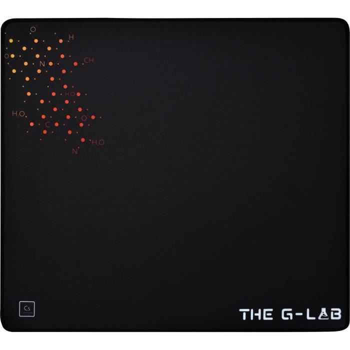THE G-LAB Gaming Mouse Pad L 450x400x4mm with non-slip rubber