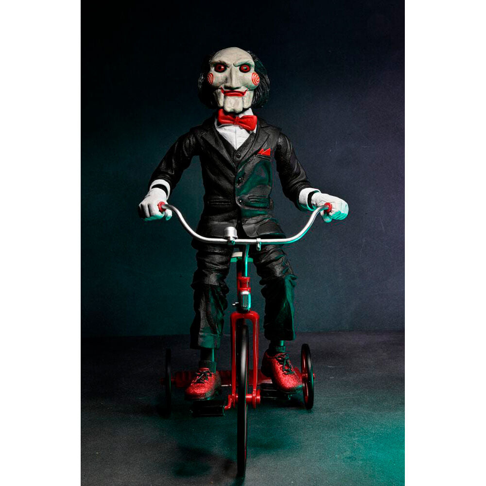 Saw Billy the Puppet on Tricycle figure with sound 33cm