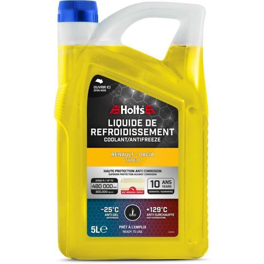 Coolant - HOLTS - HAFR0004B - Dedicated Renault-Dacia Type D 5L + Spout