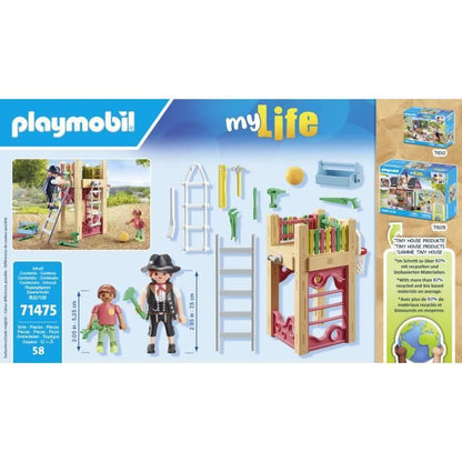 PLAYMOBIL 71475 Carpenter with play turret