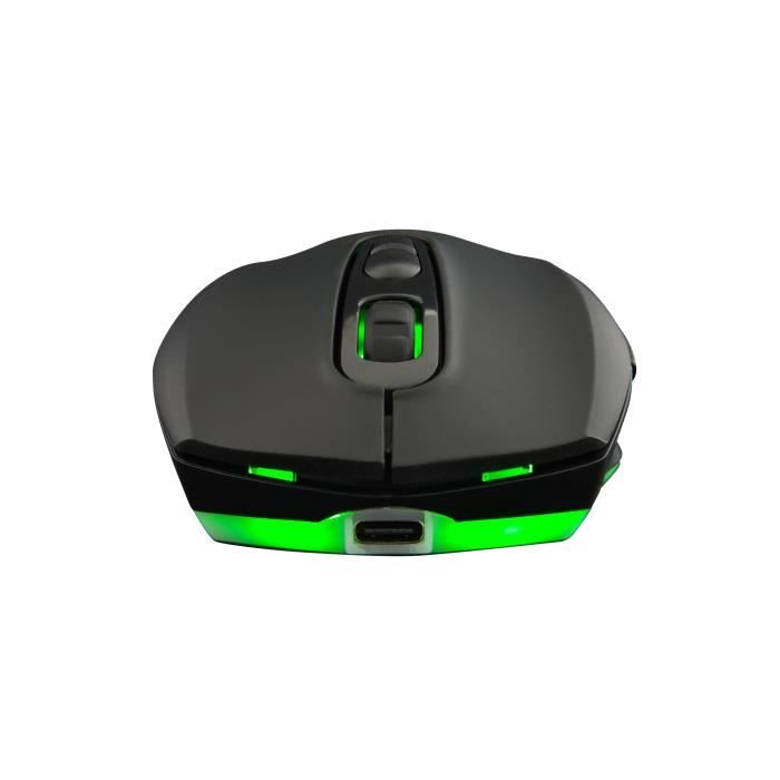 Wireless Gaming Mouse - The G-Lab - KULT-KRYPTON - Black
