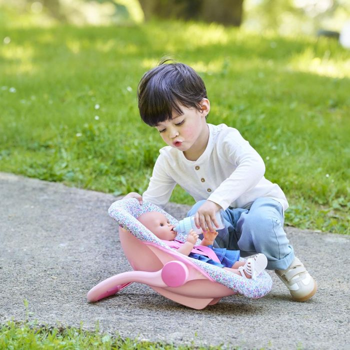 Floral doll carrier for 36 and 42 cm dolls