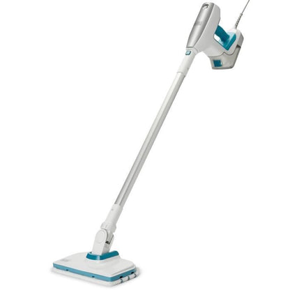 Multifunction steam mop - BLACK & DECKER - BHSM15FX08-QS - 1500 W - 8 accessories - White / Grey / Blue