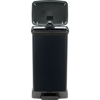 CURVER Decobin Rectangular Bin - 50 L - Carbon Black