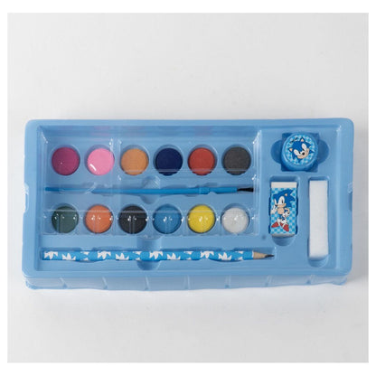 Sonic the Hedgehog Colouring stationery case