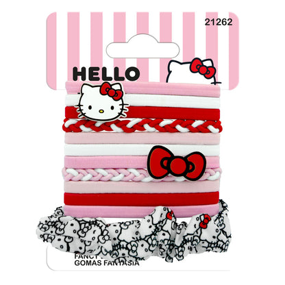 Hello Kitty 12 Hair bands pack