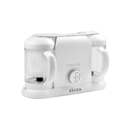 BEABA Babycook Duo Baby Robot White & Silver