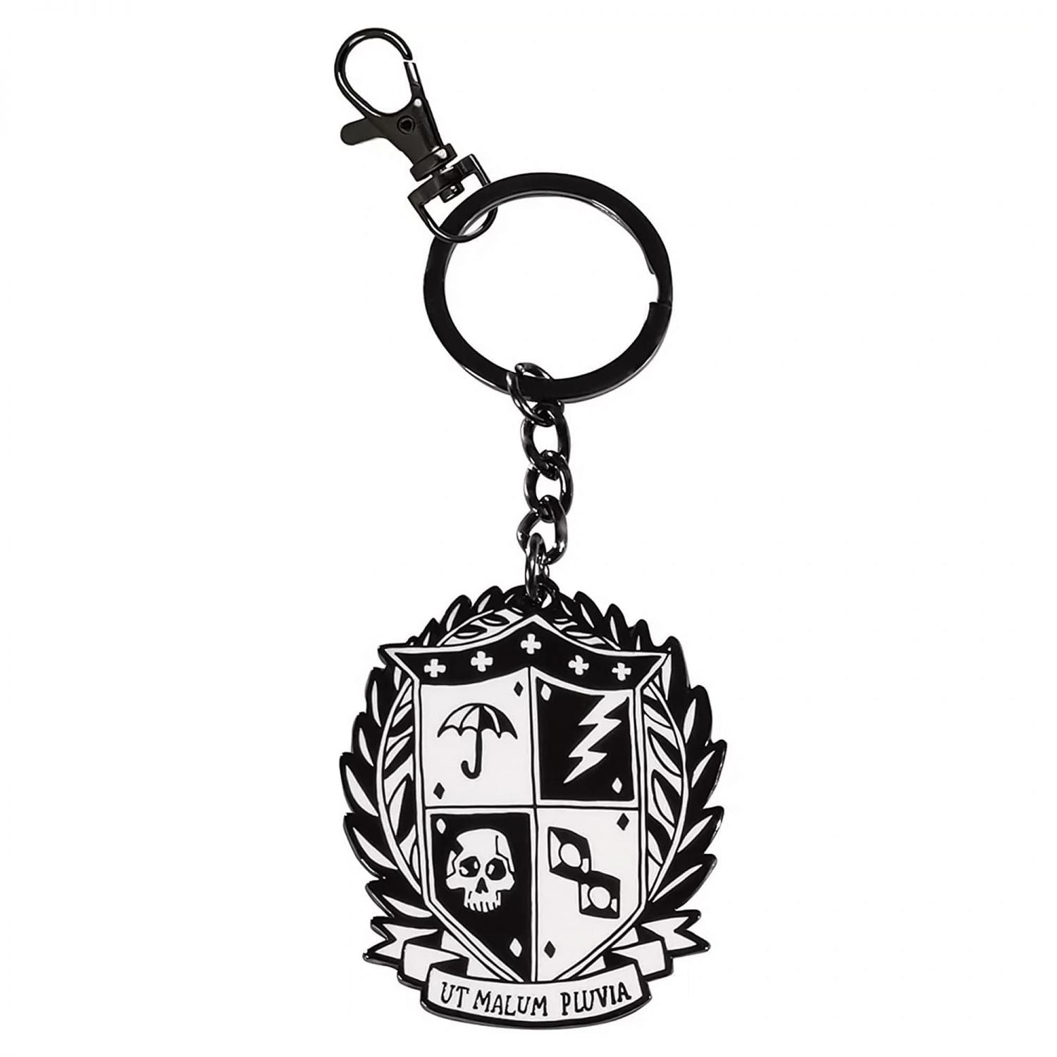 Umbrella Academy School Crest 2 Inch Enamel Keychain