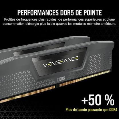 RAM DDR5 - CORSAIR - Vengeance - 64 GB - 6000 MHz - CL40 - Dual Channel