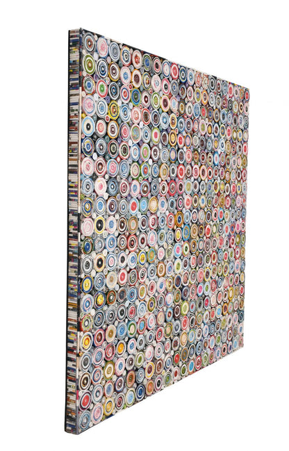 quilled Coiled Wall Art 40 X 40 Inches