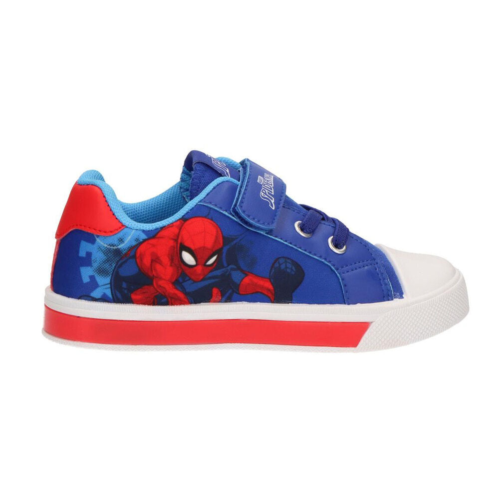 Marvel Spiderman canvas trainers with ligths