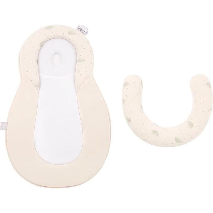 BABYMOOV Cosydream newborn reducer, morphological support, thermo-regulating fabric, fresh ecru