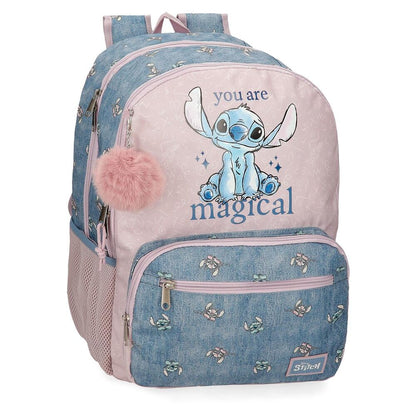 Disney Stitch You Are Magical adaptable backpack 44cm