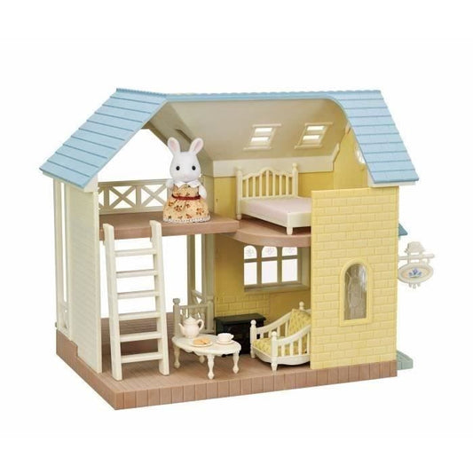 Blue Roof Cottage Box Set - SYLVANIAN FAMILIES - 5671 - For Children 5 Years and Up - Furniture Included