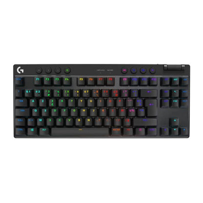 Logitech G PRO X TKL LIGHTSPEED Wireless Keyboard, LIGHTSYNC RGB - Black