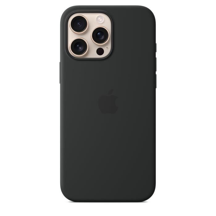 APPLE iPhone 16 Pro Max - Silicone Case with MagSafe - Black