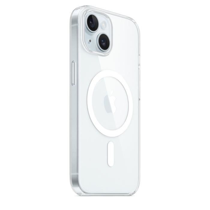 APPLE - iPhone 15 - Clear Case with MagSafe