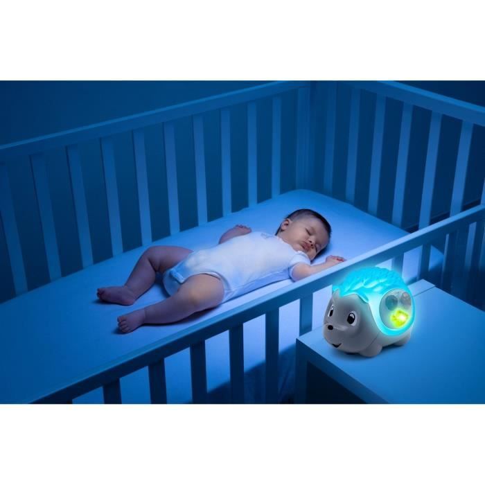 Sensory Hedgehog Activity Toy/Night Light - CHICCO - Day&Night - Blue - From Birth