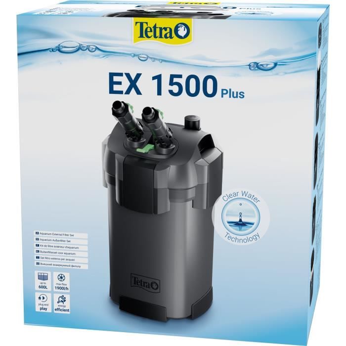 External filter - TETRA - EX 1500 plus - For aquariums from 300 to 600 L