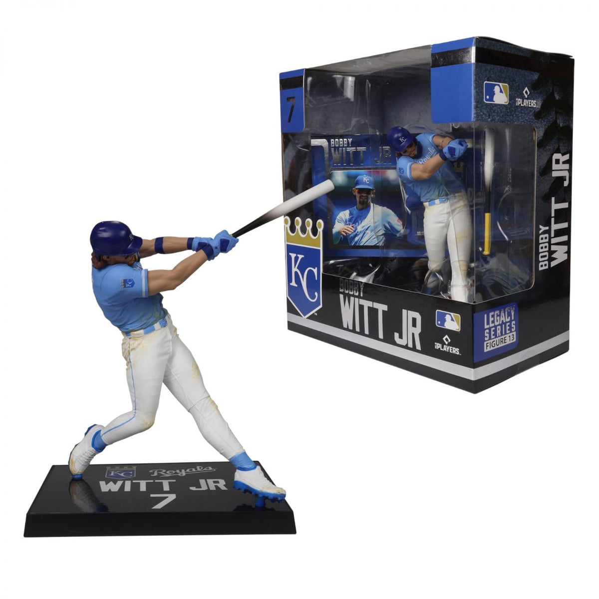 Kansas City Royals MLB Posed 7 Inch Figure | Bobby Witt Jr.