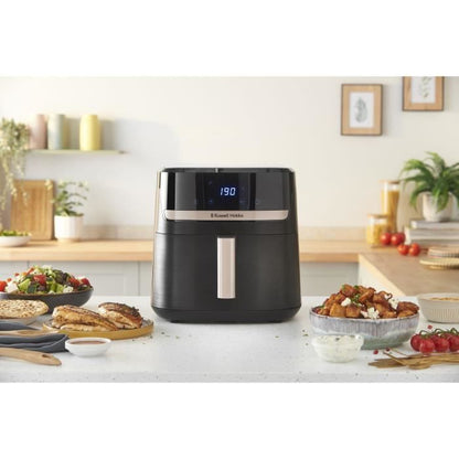 RUSSELL HOBBS SatisFry 27630-56 Oil-Free Fryer - 8.3L Capacity - 9 Cooking Programs - 1800W