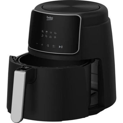 Multifunction oil-free fryer - BEKO - FRL2244B - 1500 W - 3.9 L for 0.8 kg of fries - 8 programs - Touch screen - Black