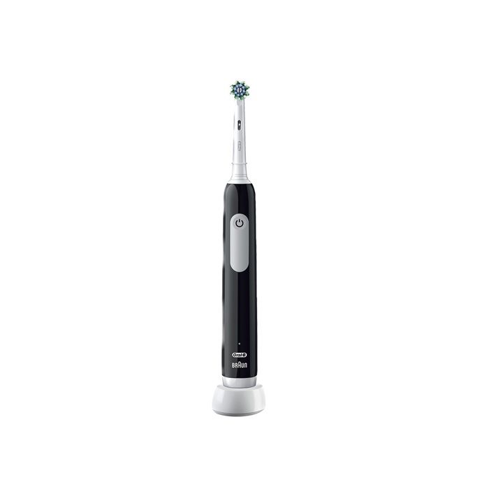 Electric toothbrush - ORAL-B - Pro 1 - Black - 360 pressure sensor - 7 days battery life