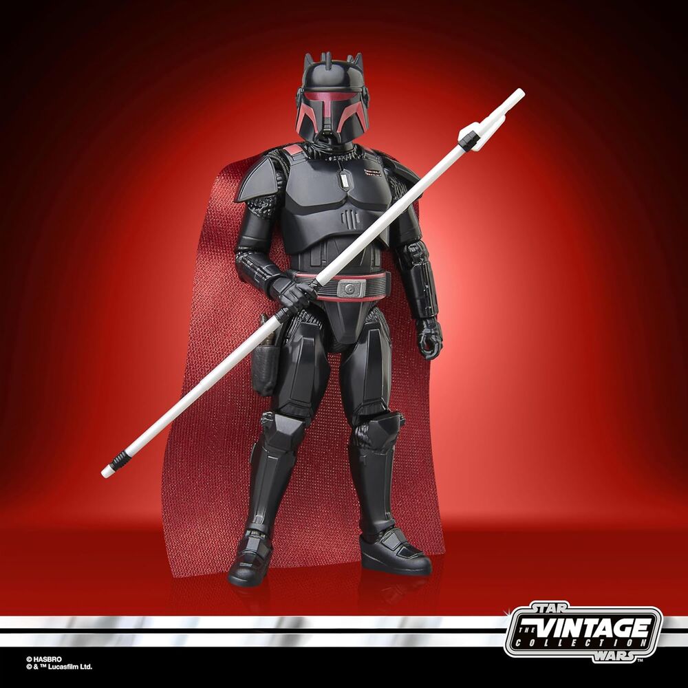 Star Wars The Mandalorian Moff Gideon Dark Trooper Armor figure 9,5cm