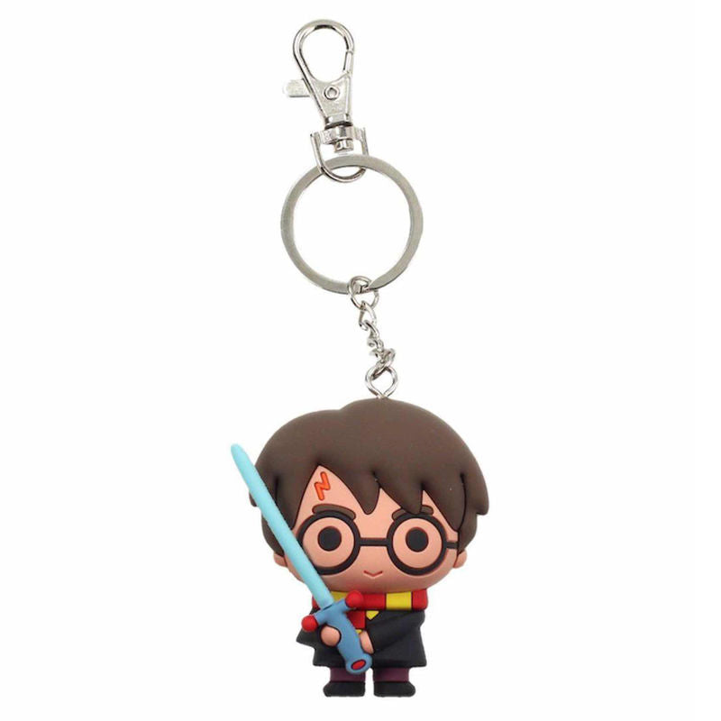 Harry Potter sword rubber keychain