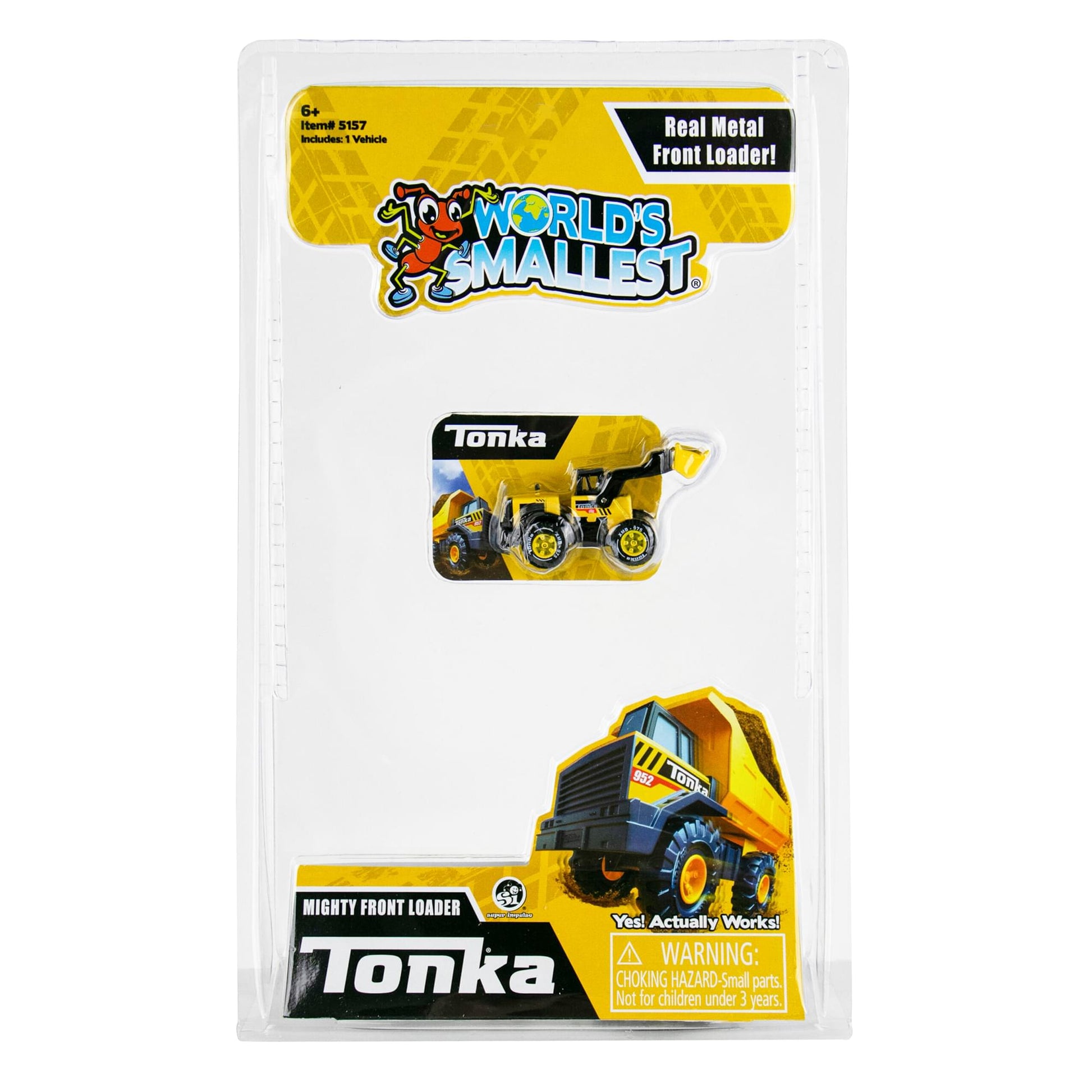 Worlds Smallest Tonka Front Loader