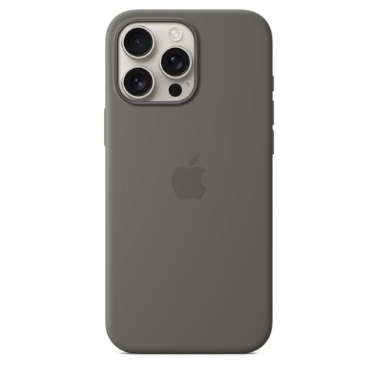 APPLE iPhone 16 Pro Max - Silicone Case with MagSafe - Stone Gray