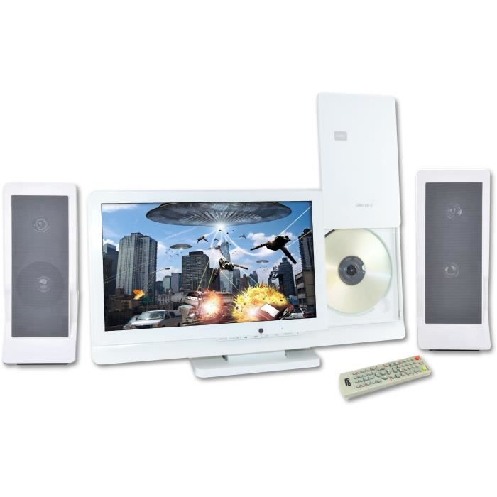 HIFI system - INOVALLEY - CH43-DVD - DVD/CD player - 12 screen - 60W - FM - USB 2.0 - SD/MMC - AV - Multilingual - 2.0CH