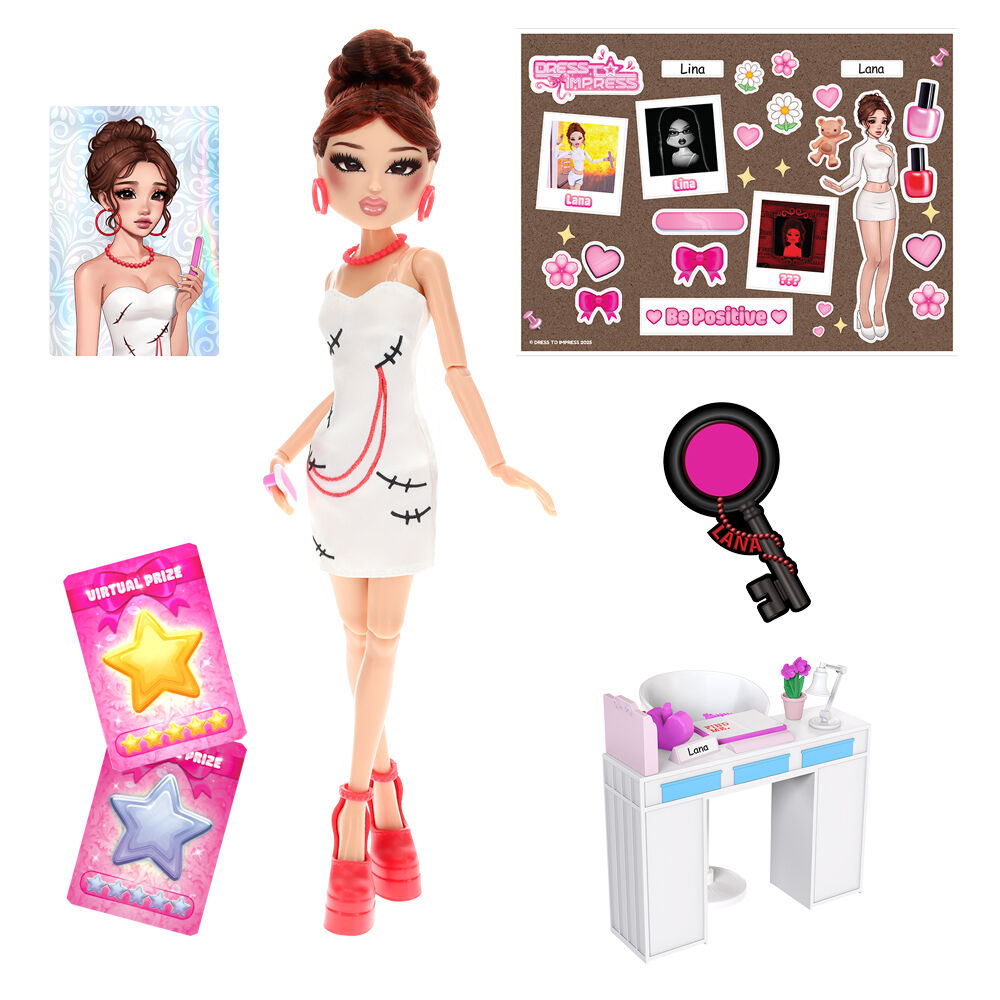 Dress to Impress Fashion Doll Lana doll set