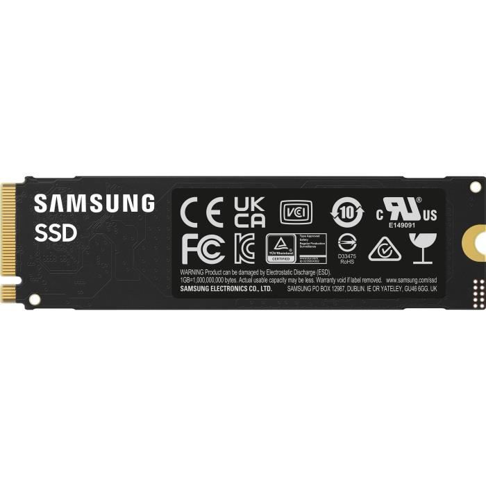 Internal SSD - SAMSUNG - 990 EVO Plus 2TB - NVMe M.2 PCIe 4.0x4 - Read speed up to 7250MB/s