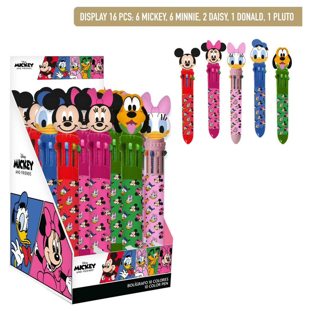 Disney assorted coloured pen