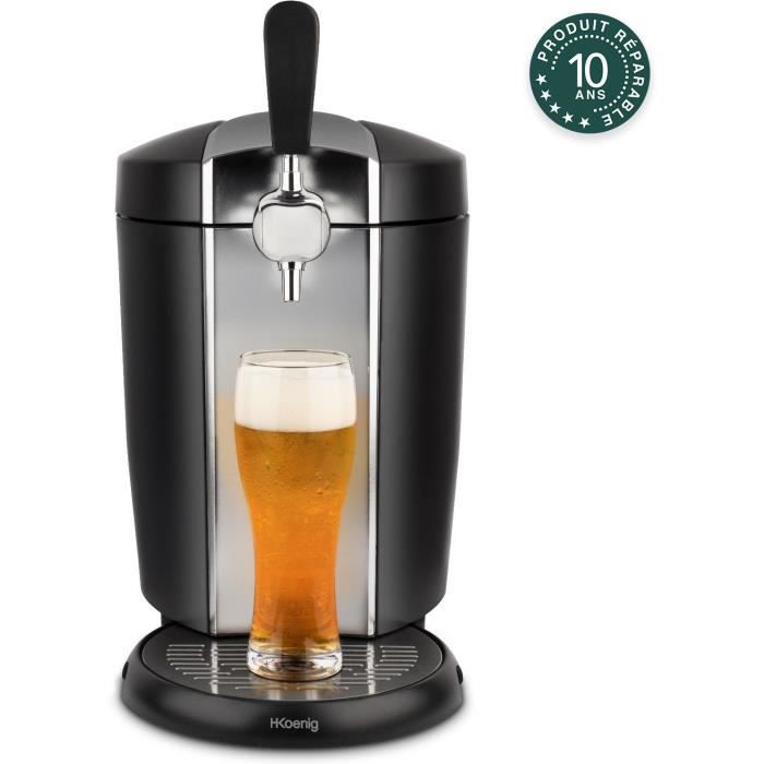 H.Koenig BW1778 - Biere Drum - Compatible FUTS (Heineken) 5 L - stainless steel