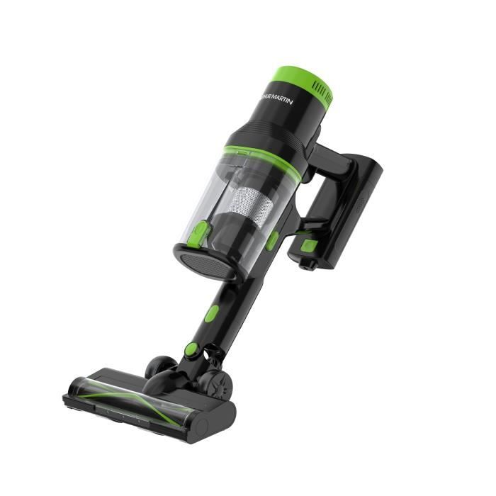 Cordless vacuum cleaner - ARTHUR MARTIN - AMP1025 - 25.9 V - 160 W - 40 min - Black / Green